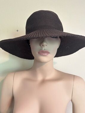 Wallaroo Hat Company Victoria Diva Sun Hat Brown Wide Brim UPF 50+ Pack